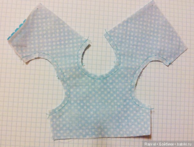 Платье для советской куклы на основе выкройки платья для Минуш | Бэйбики Платье для советской куклы на основе выкройки платья для Минуш (фото 2)