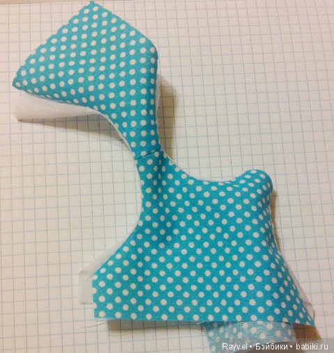 Платье для советской куклы на основе выкройки платья для Минуш | Бэйбики Платье для советской куклы на основе выкройки платья для Минуш (фото 4)