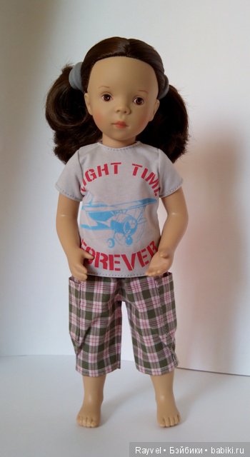 Футболка для Minouche Petitcollin от Sylvia Natterer. Выкройка (фото 3)