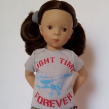 Футболка для Minouche Petitcollin от Sylvia Natterer. Выкройка