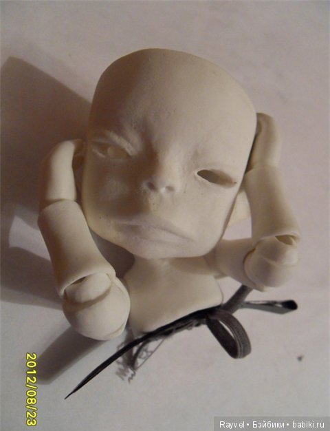 лягушечка Тихиро | Бэйбики Лягушечка Тихиро — Авторские шарнирные куклы своими руками: лепка (фото 5)