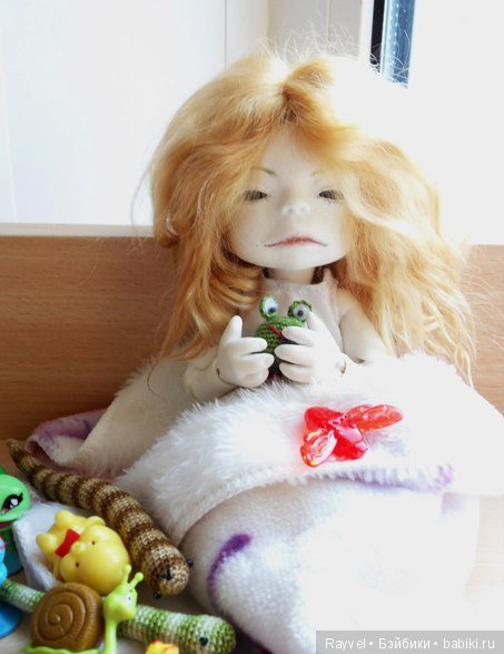лягушечка Тихиро | Бэйбики Лягушечка Тихиро — Авторские шарнирные куклы своими руками: лепка