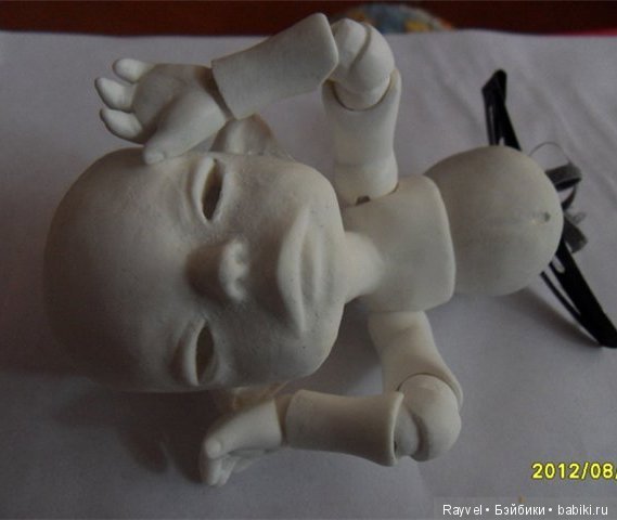 лягушечка Тихиро | Бэйбики Лягушечка Тихиро — Авторские шарнирные куклы своими руками: лепка (фото 6)