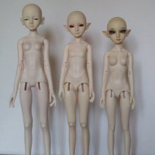 Тела Resinsoul МСД. Обзор тела Shi с доп. шарнирами и сравнение с телами Mei, Rong - с грудью Li