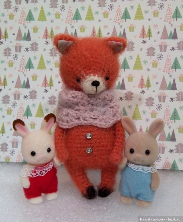 Лисичка-сестричка — Домашние фото авторских игрушек: Тедди (фото 6)