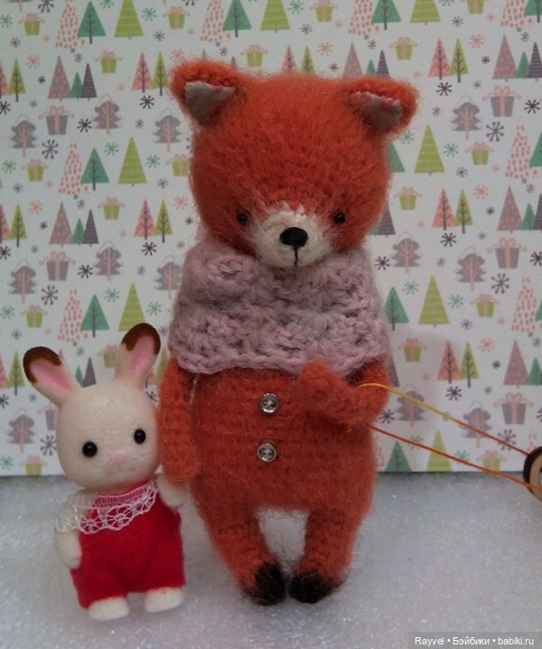 Лисичка-сестричка — Домашние фото авторских игрушек: Тедди (фото 4)