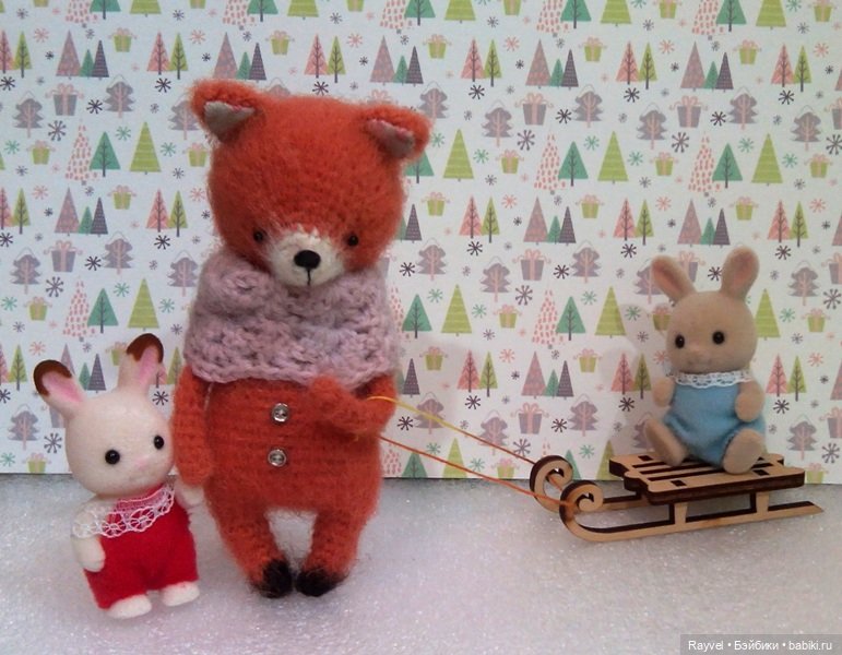 Лисичка-сестричка — Домашние фото авторских игрушек: Тедди (фото 3)