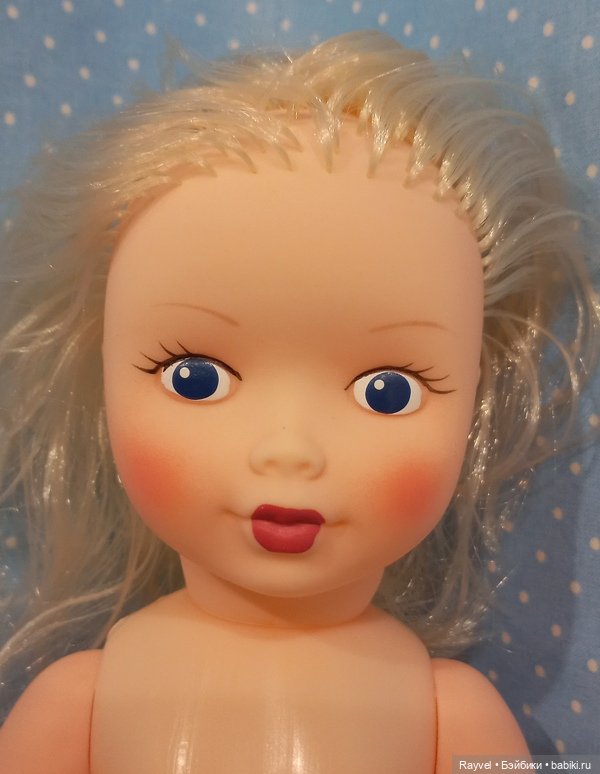 Гибрид куклы-перчатки от Огонька с телом для куклы от Ивановской фабрики. Фото нюд (фото 6)