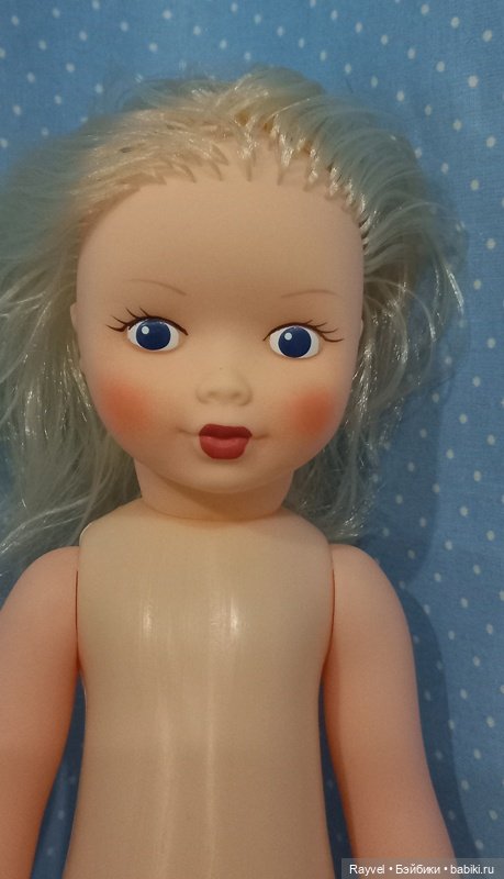 Гибрид куклы-перчатки от Огонька с телом для куклы от Ивановской фабрики. Фото нюд (фото 4)
