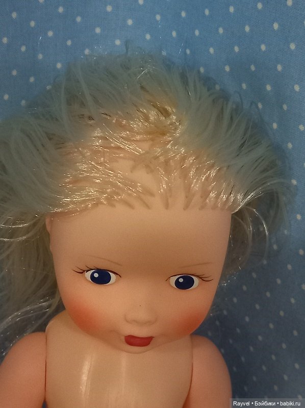 Гибрид куклы-перчатки от Огонька с телом для куклы от Ивановской фабрики. Фото нюд (фото 5)