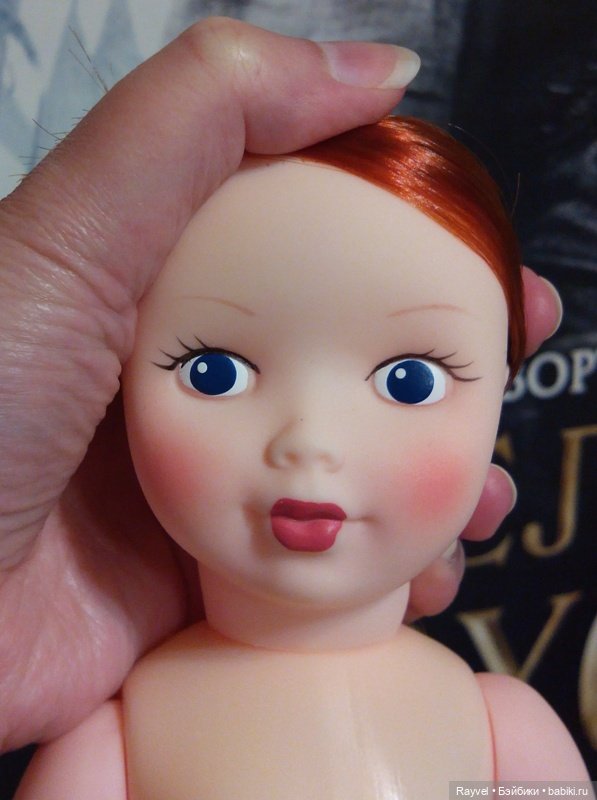 Гибрид куклы-перчатки от Огонька с телом для куклы от Ивановской фабрики. Продолжение