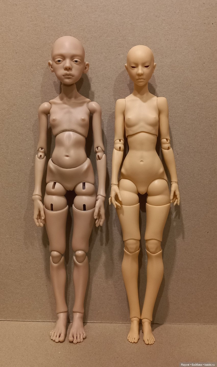 Сравнение Лоры Ptichka Artdolls и Умки Murvenart (нюд)
