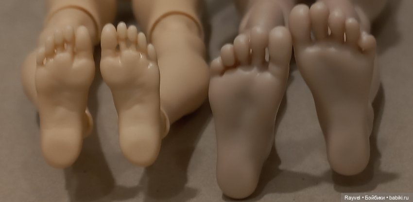 Сравнение Лоры Ptichka Artdolls и Умки Murvenart (нюд) (фото 10)