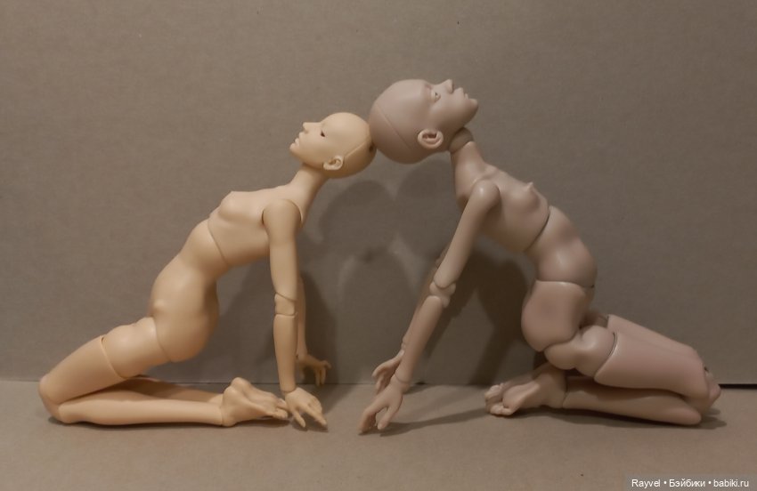 Сравнение Лоры Ptichka Artdolls и Умки Murvenart (нюд)