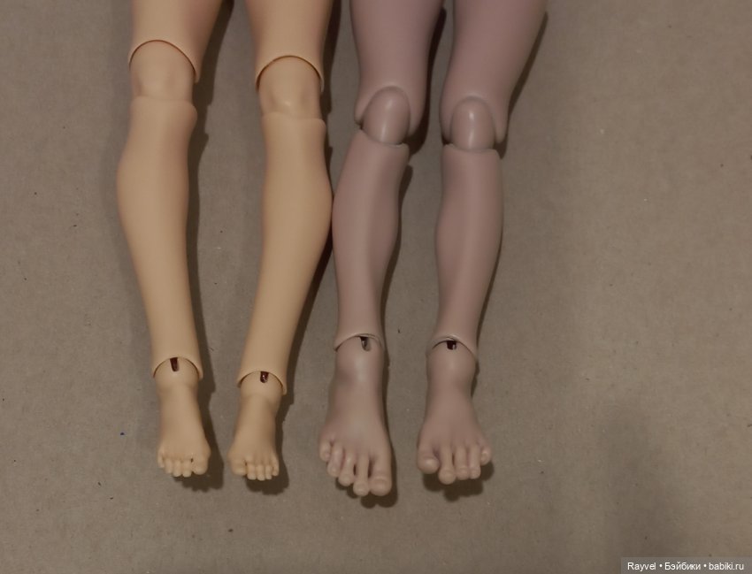 Сравнение Лоры Ptichka Artdolls и Умки Murvenart (нюд) (фото 9)