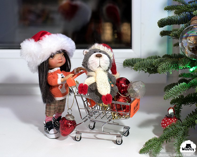 Наряжаем ёлку — Фотоистории с куклами BJD (БЖД): сериалы