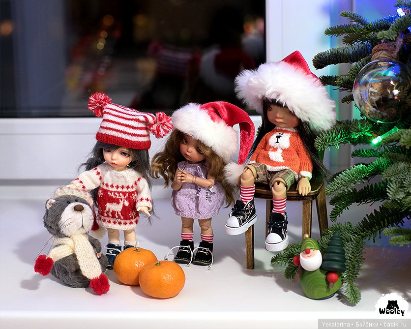 Наряжаем ёлку — Фотоистории с куклами BJD (БЖД): сериалы (фото 4)