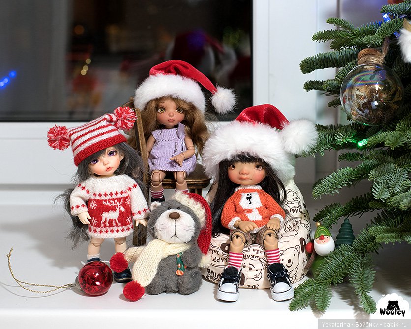 Наряжаем ёлку — Фотоистории с куклами BJD (БЖД): сериалы (фото 6)