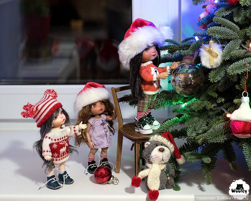 Наряжаем ёлку — Фотоистории с куклами BJD (БЖД): сериалы (фото 2)