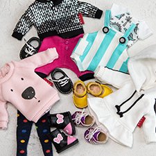 Комплекты с обувью для малышей