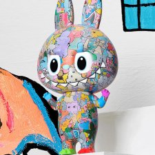 Pop Mart Mega Labubu Tenth Anniversary 400%