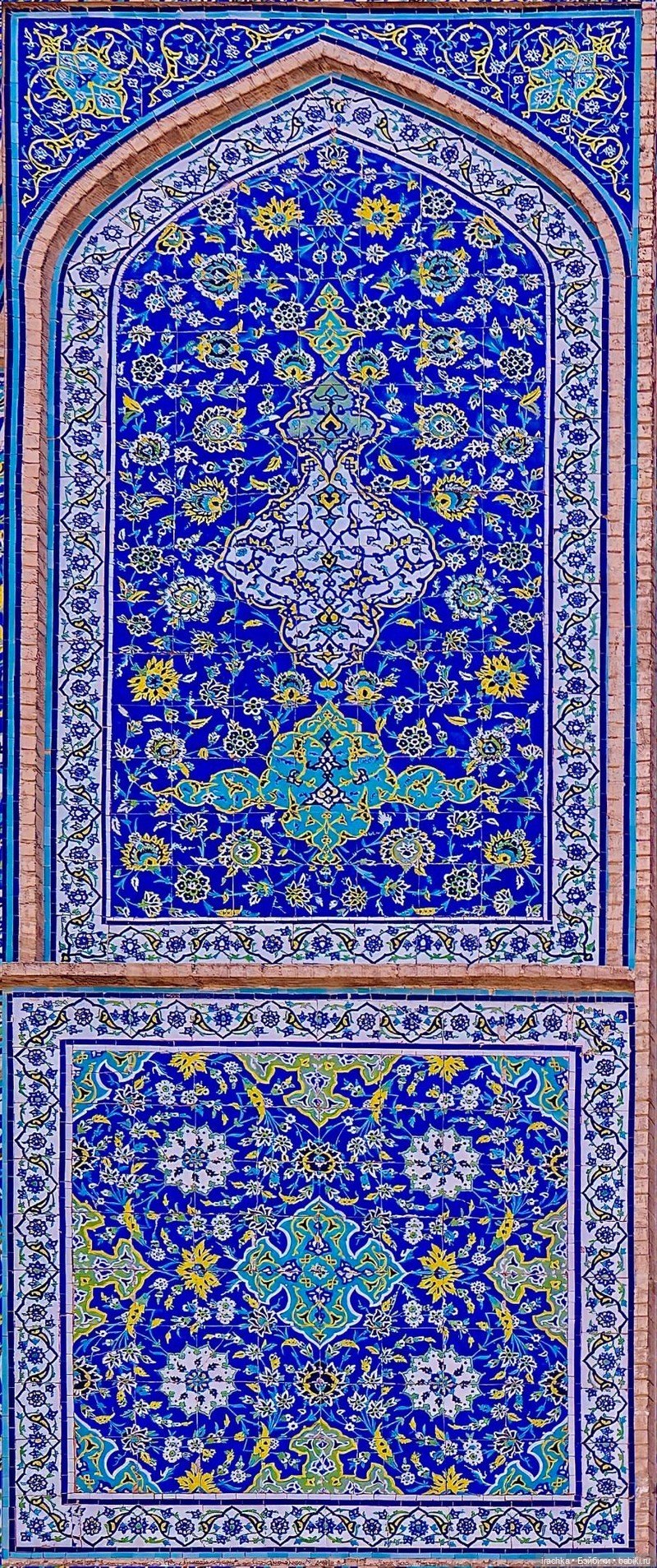 Магия узоров Исфахана: фаянсовая мозаика и наследие мастера Мосаддыгзаде