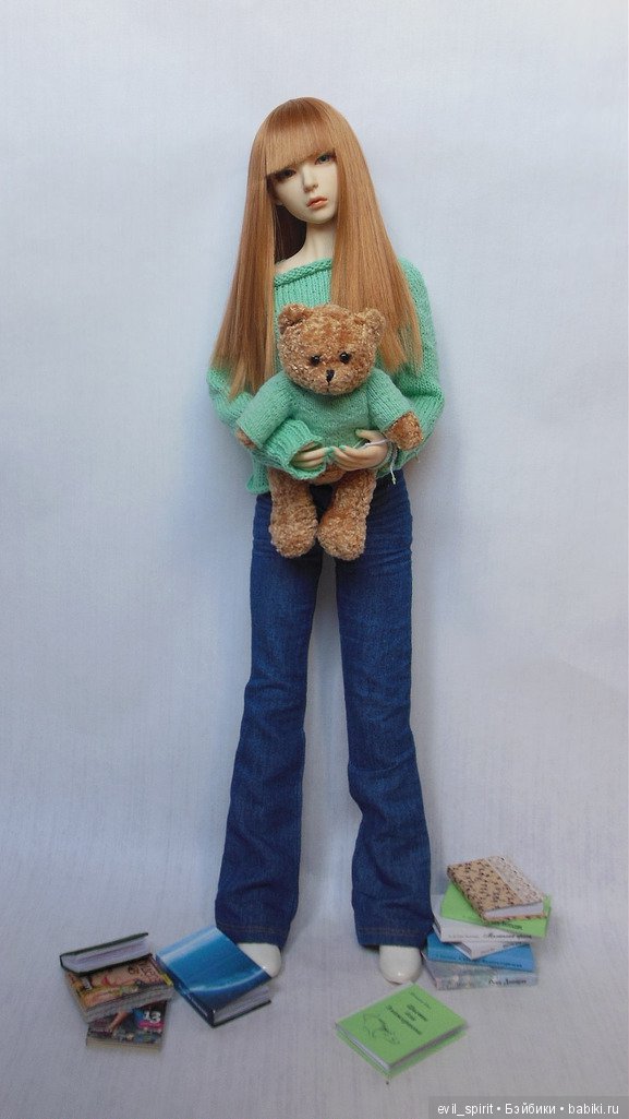 Девушка в зелёном свитере (фото 4)