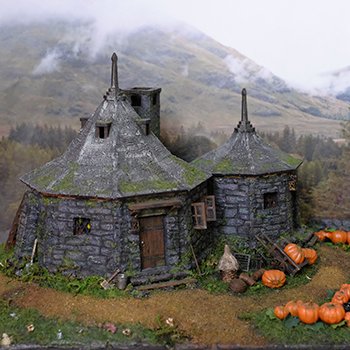 Постройка домика для Хагрида с применением 3D волшебства