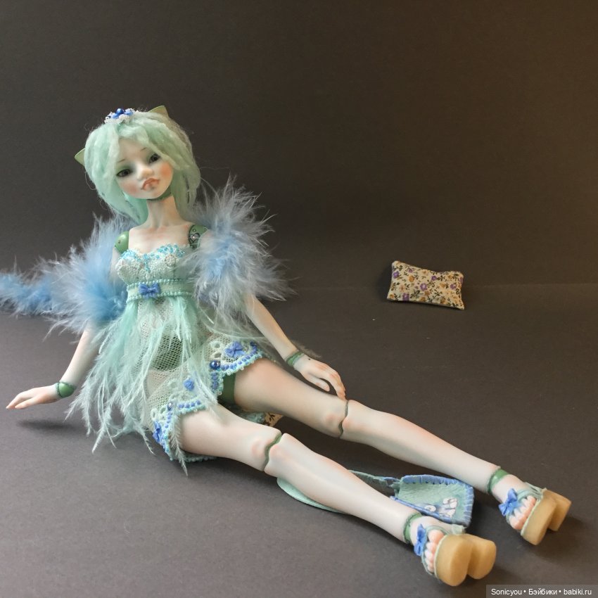 Мои сказочные фарфоровые кошки (фото 3)