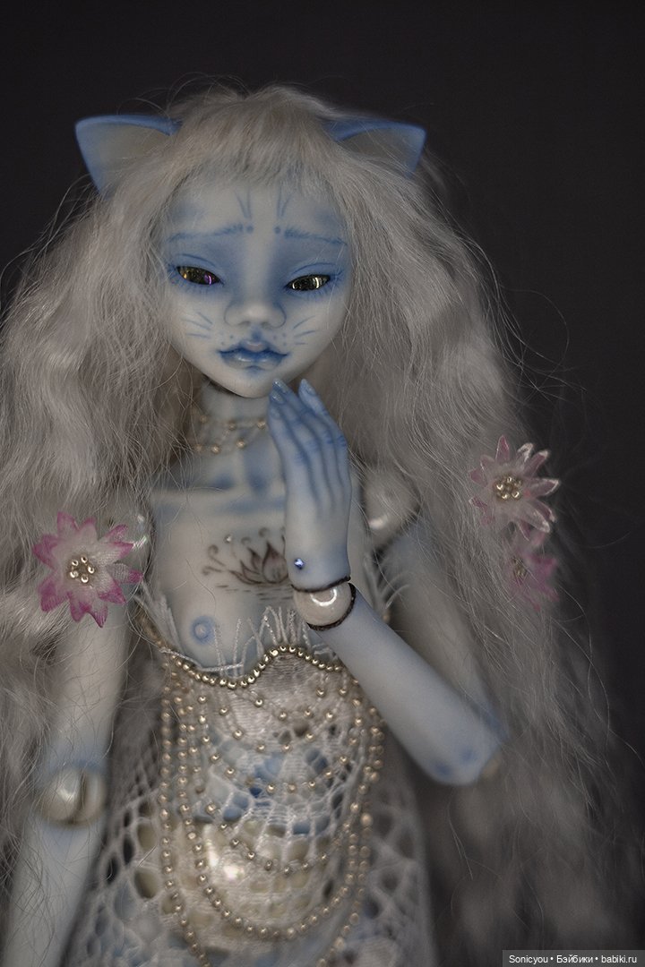 Мои сказочные фарфоровые кошки (фото 2)