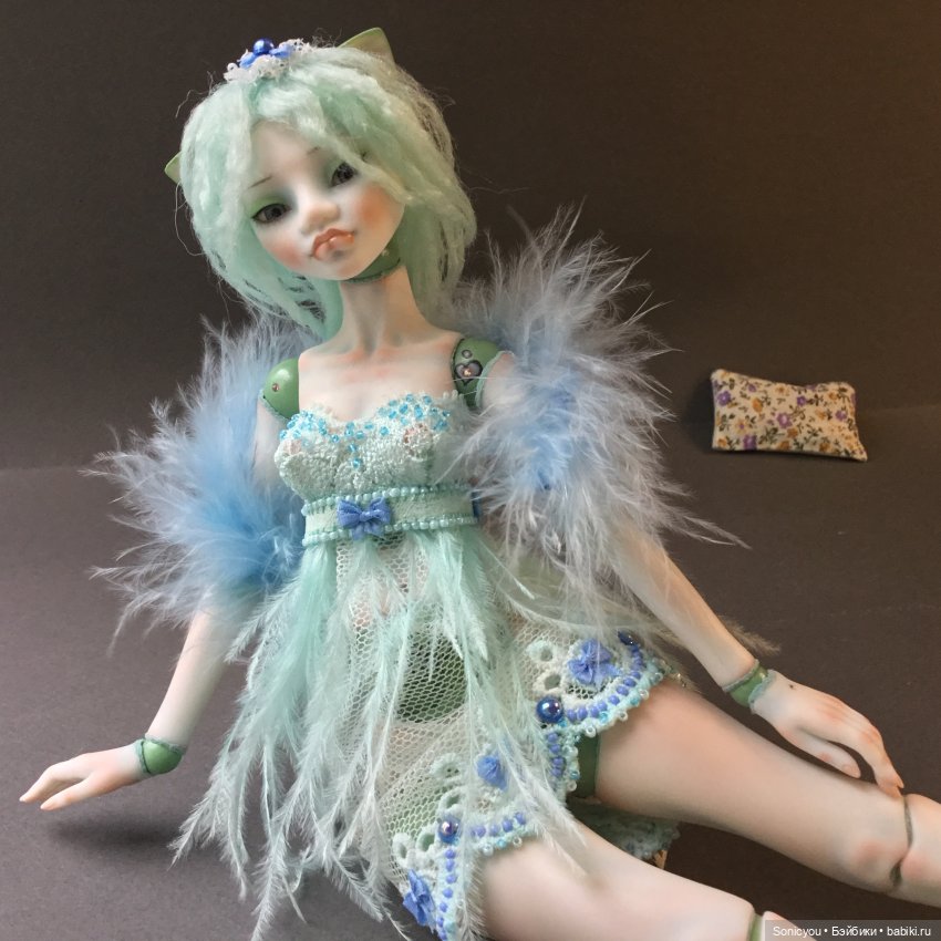 Мои сказочные фарфоровые кошки (фото 4)