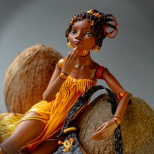 Терракота, глиняная кукла