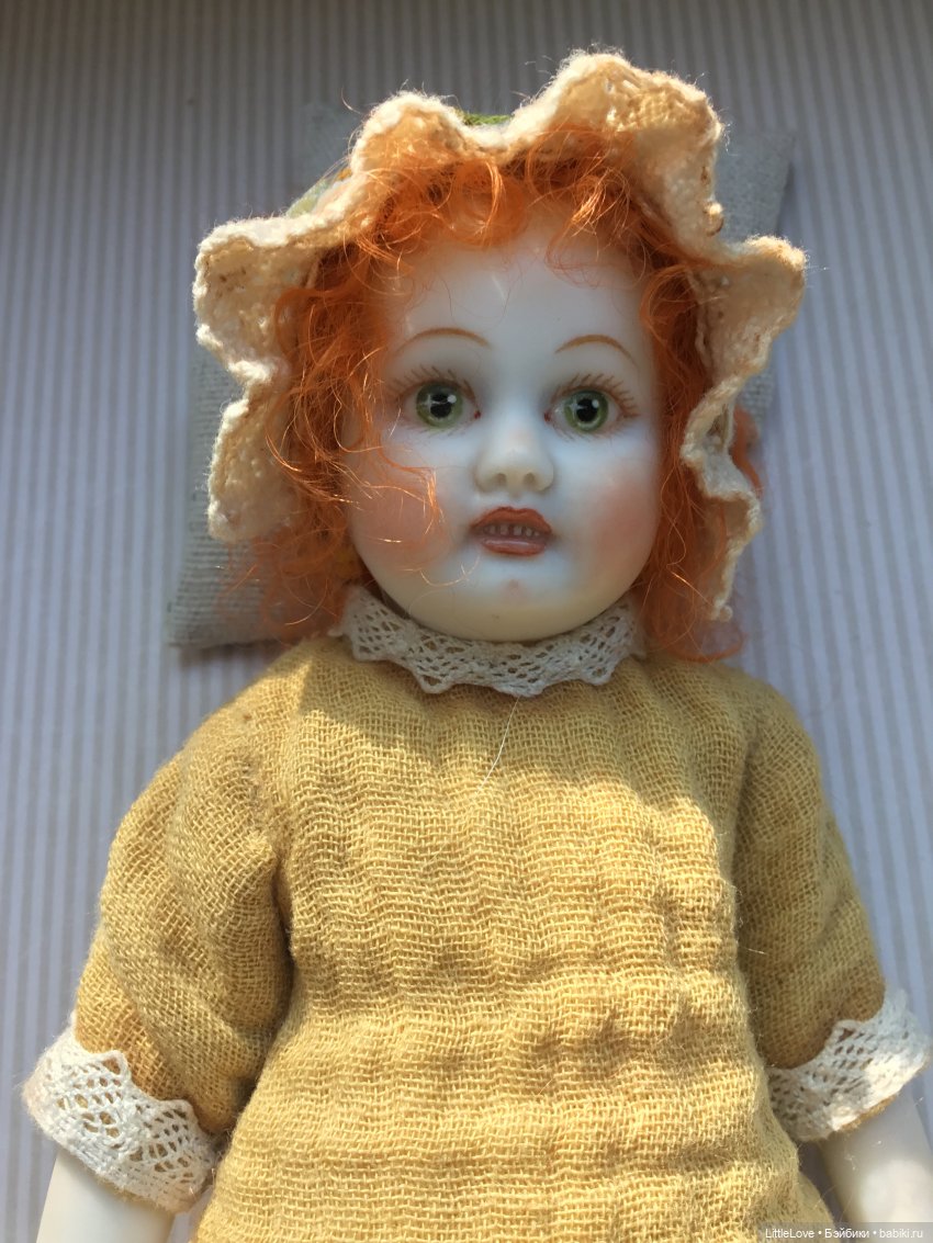 Малышка под старину — Авторские куклы в антикварном стиле: будуарные (фото 6)