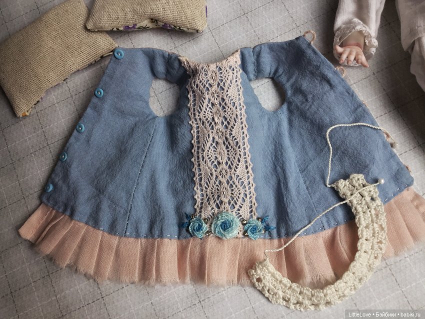 Кукла в антикварном стиле (фото 7)