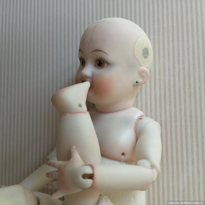 Кукла в антикварном стиле (фото 2)