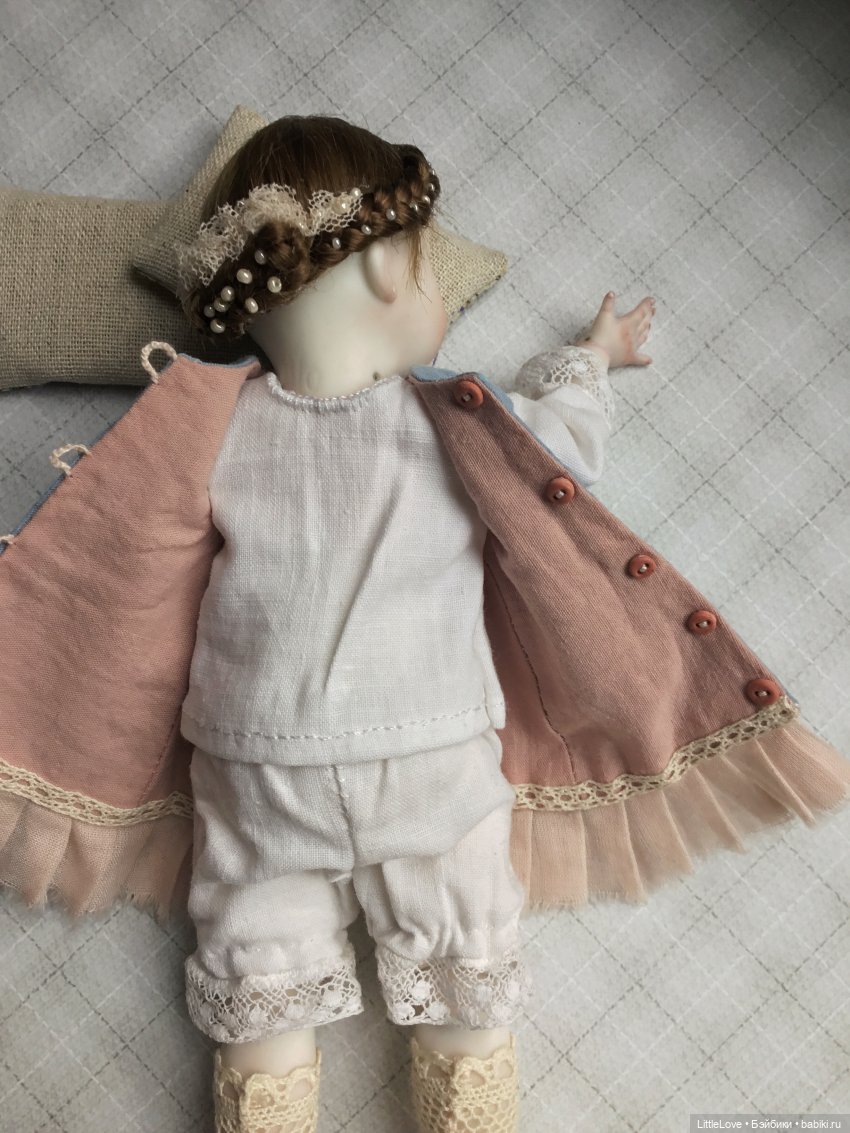 Кукла в антикварном стиле (фото 10)