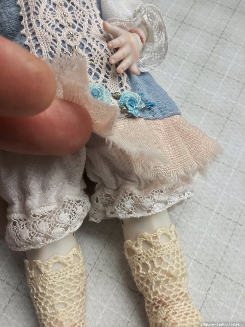 Кукла в антикварном стиле (фото 8)