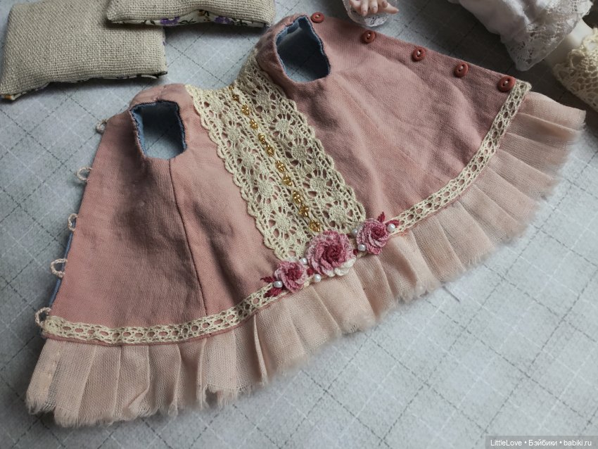 Кукла в антикварном стиле (фото 6)