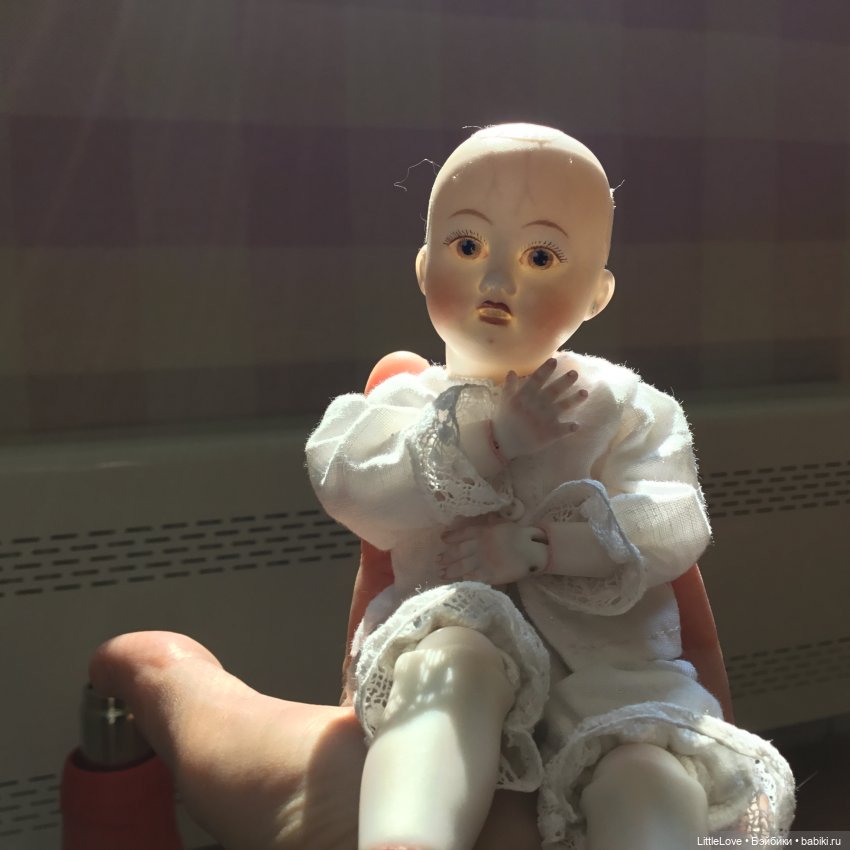 Кукла в антикварном стиле (фото 5)