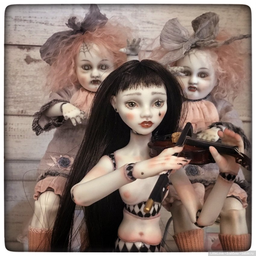 Лакримоза — Авторские шарнирные куклы своими руками: лепка