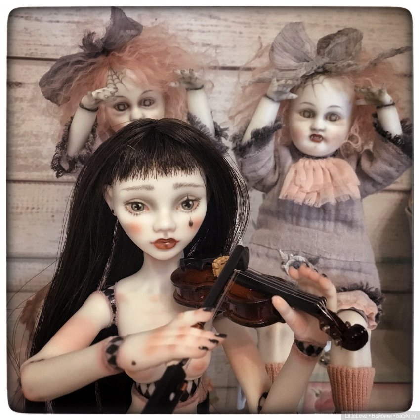 Лакримоза — Авторские шарнирные куклы своими руками: лепка