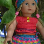 Комплект одежды  для куклы Gotz 46 см, Американская девочка, Journey girls,Our Generation и аналоги.