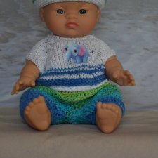 Комплект для пупса Горди,Gordi Paola Reina, Minikane, Miniland