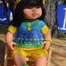 Одежда для пупса Горди,Gordi Paola Reina, Minikane, Miniland