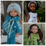 Комплект одежды  для куклы  Paola Reina. 3 варианта.