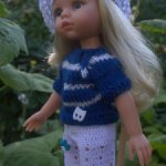 Комплект одежды для куклы Paola Reina " Морячка".