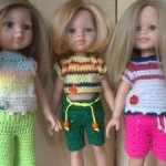 Пуловер для Паола Рейна или подобной куклы.