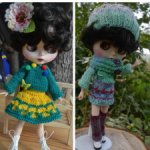 Комплект одежды для куклы Блайз ( Blythe). 2 варианта!