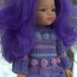 Комплект одежды  для куклы Paola Reina "Фиалка"