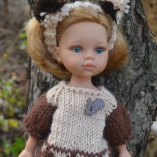 Комплект одежды  для куклы Paola Reina "Белочка". Одежда для кукол.